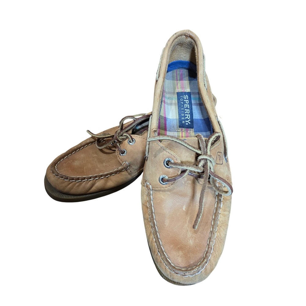 Sperry Top-Sider Boat Shoes Leather Casual Comfort Loafers Women's 8.5M